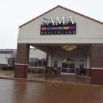 Front entrance of SAMA clinic in El Dorado