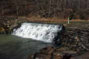 devil's den state park waterfall