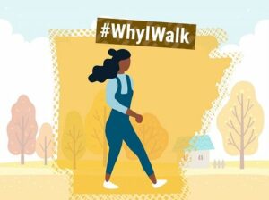 #WhyIWalk Campaign graphic