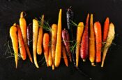 roasted carrots and fennel