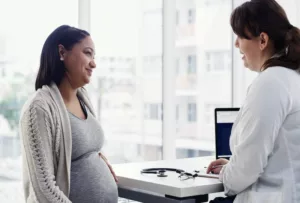 Preventative checkups for pregnant people help ensure the health of both mom and baby.